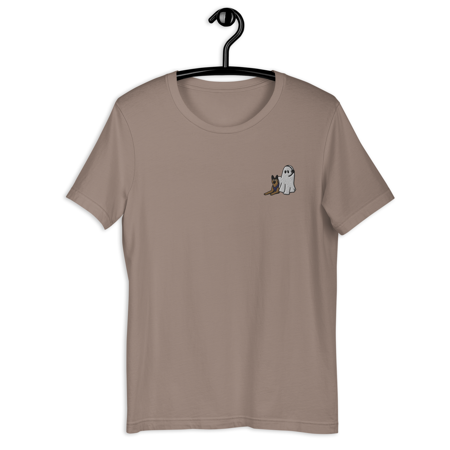 Just Here For the K9s - Embroidered T-Shirt