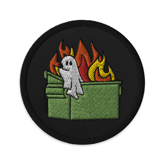 Dumpster Fire - Embroidered Patch