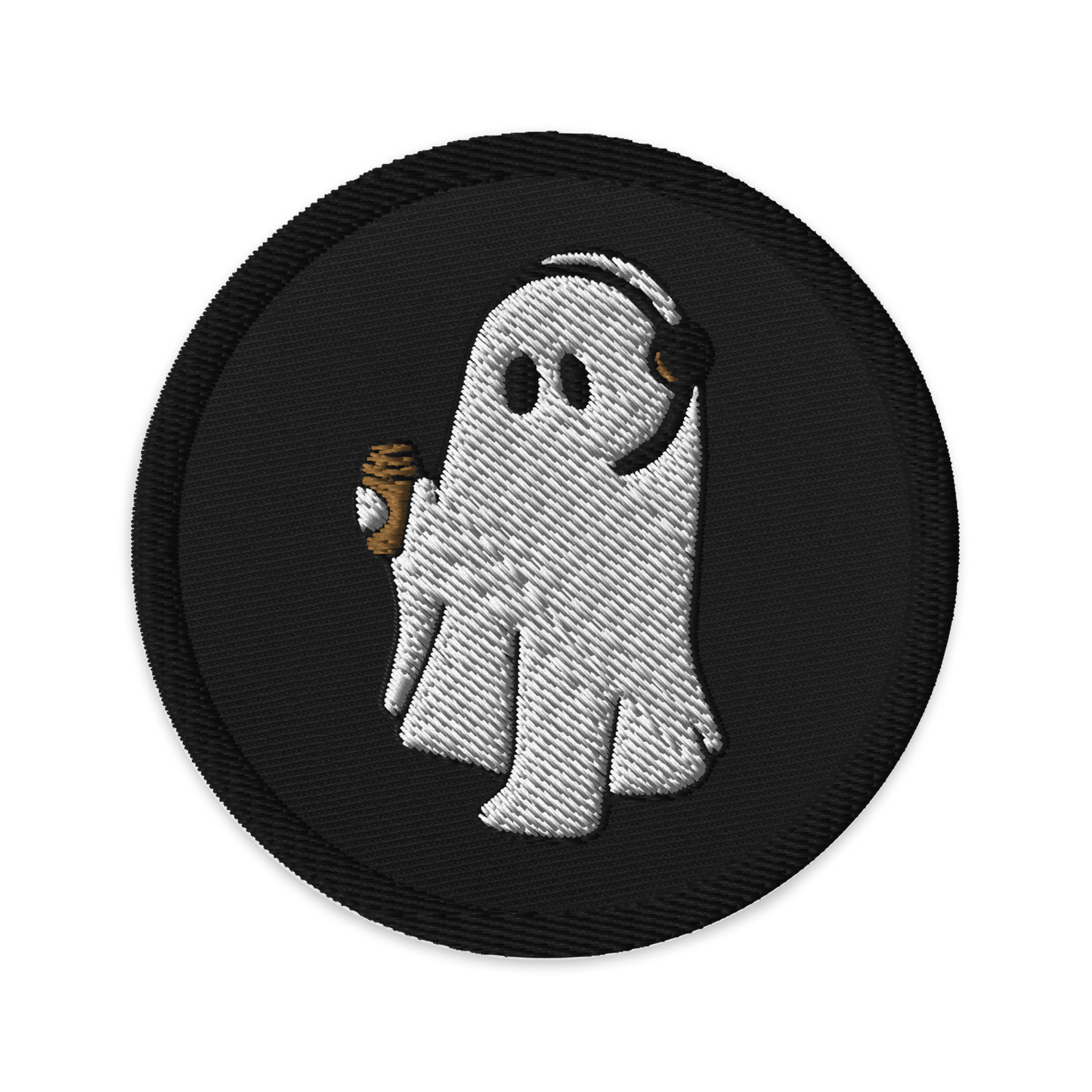 Coffee Ghost - Embroidered Patch