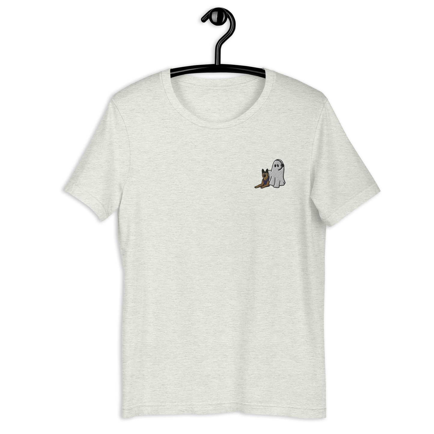 Just Here For the K9s - Embroidered T-Shirt