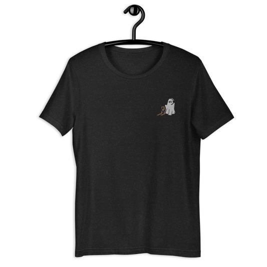 Just Here For the K9s - Embroidered T-Shirt