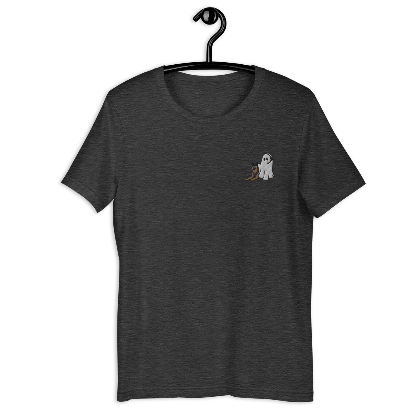 Just Here For the K9s - Embroidered T-Shirt