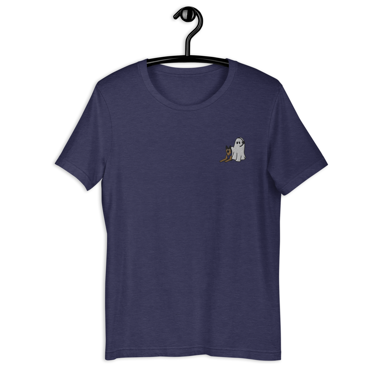 Just Here For the K9s - Embroidered T-Shirt